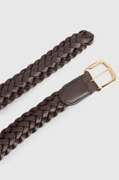 Allegra ML Leather Weave Belt