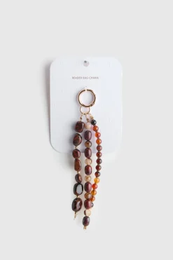 Beaded Dangle Bag Charm