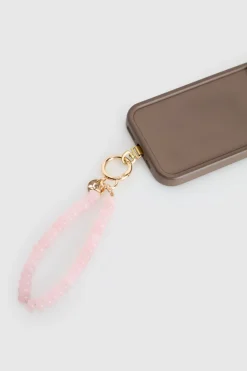 Beaded Wristlet Phone Charm