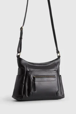 Carrie Leather Crossbody Bag