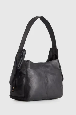 Cece Leather Hobo Bag