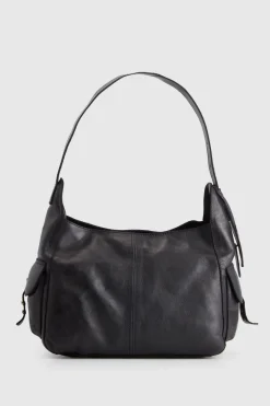 Cece Leather Hobo Bag