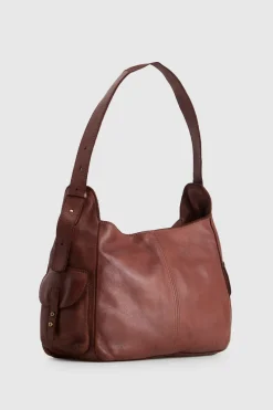 Cece Leather Hobo Bag