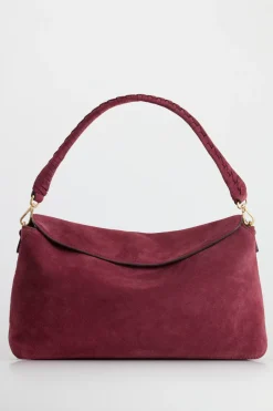 Clara Large Suede Leather Shoulder