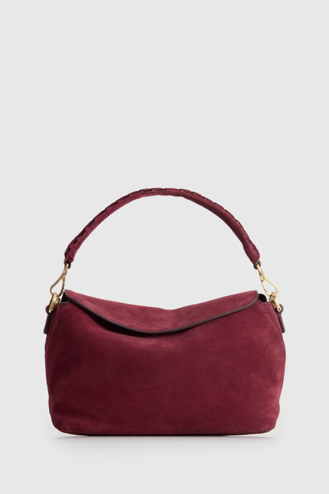 Clara Suede Leather Grab Bag