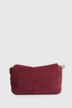 Clara Suede Leather Grab Bag