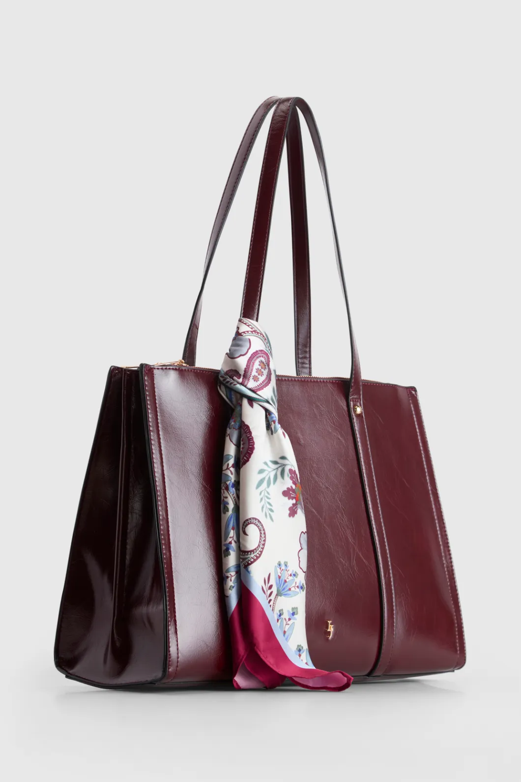 Cleo Multi Comp Tote Bag