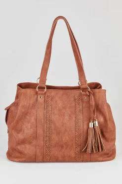3 Compartment Soft Tote Bag