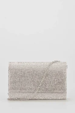 Diamante Clutch Bag