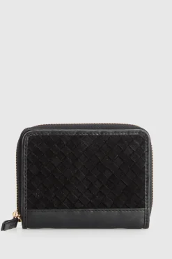 Emmy Suede Leather Small Wallet