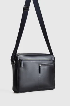 Ezra Leather EW Zip Satchel