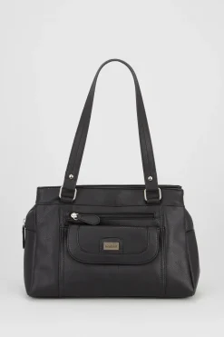 Flap Pocket Tote Bag
