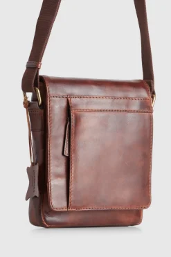 Flynn Leather N/S Satchel