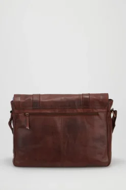 Flynn Leather Satchel