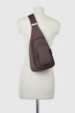Gia RFID Pocket Nylon Sling Bag