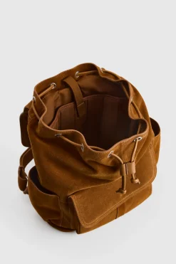 Harris Suede Backpack