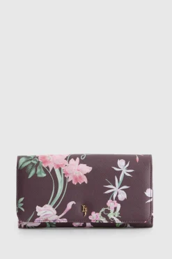 Iris Floral Large Wallet