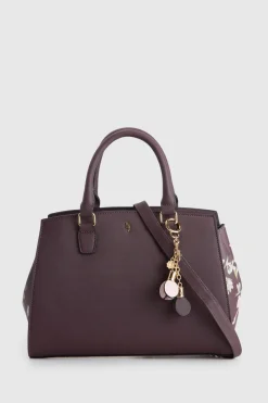 Iris Floral Tote Bag