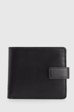 Leather Tab Wallet