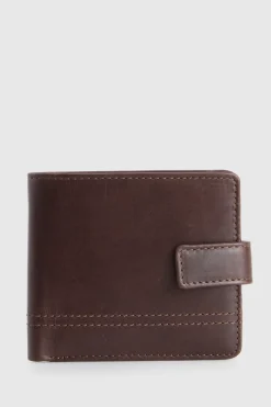 Leather Tab Wallet