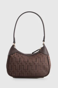 Logo Jacquard Shoulder Bag