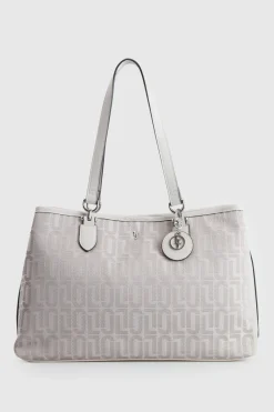 Logo Jacquard Tote Bag