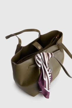 Lottie Belted Scarf Tote Bag