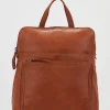 Maya Leather Convertible Backpack