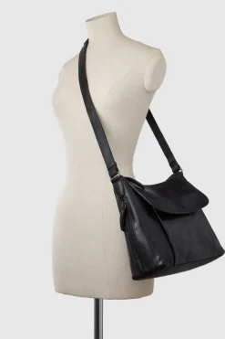 Maya Leather Large Crossbody Bag
