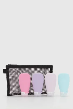 Mesh 4 Bottle Travel Pouch