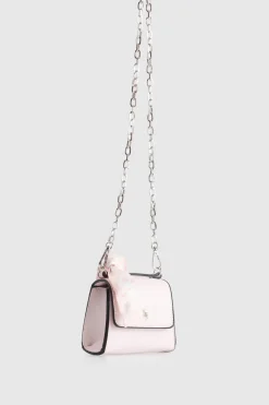 Micro Scarf Top Handle Bag