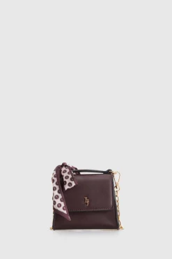 Micro Scarf Top Handle Bag