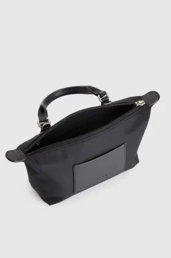 Noosa Leather Trim Crossbody Bag