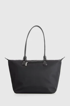 Noosa Leather Trim Tote Bag