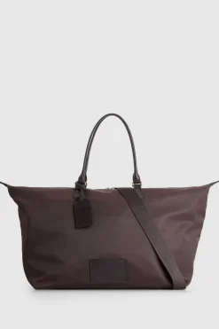 Noosa Leather Trim Travel Tote Bag