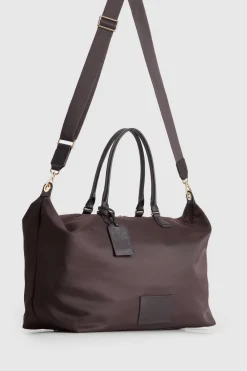 Noosa Leather Trim Travel Tote Bag