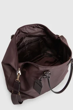 Noosa Leather Trim Travel Tote Bag