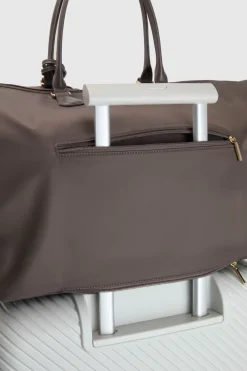 Noosa Leather Trim Travel Tote Bag