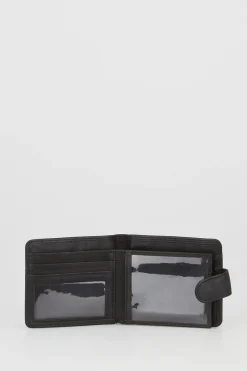 PC RFID Leather Wallet & Belt Gift Set