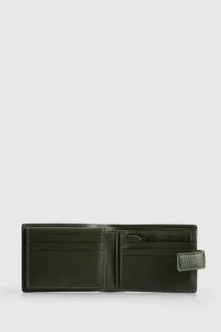 RFID Ellis Leather Tab Wallet