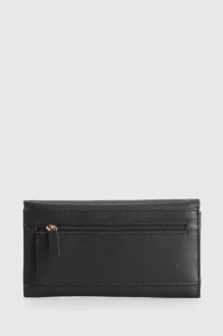 RFID Iris Leather Large Wallet