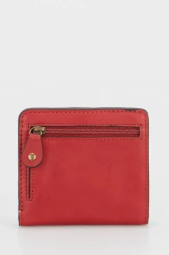 RFID Leather Slim CC Wallet