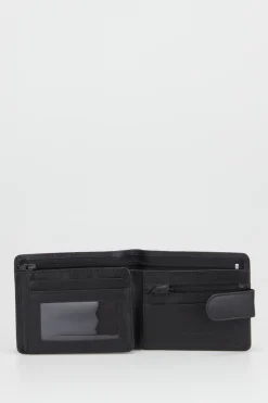 RFID Leather Tab Wallet
