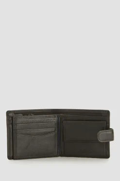 RFID Leather Tab Wallet