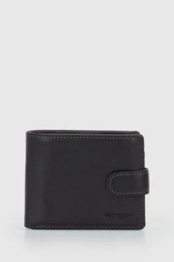 RFID Leo Leather Tab Wallet