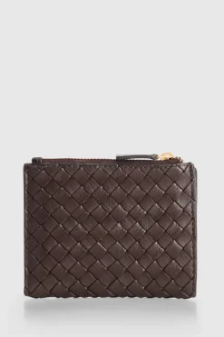 RFID Margo Leather Weave Wallet