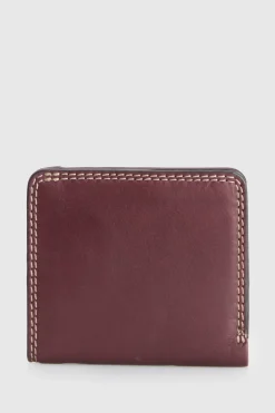 RFID Maya Leather Slim CC Wallet