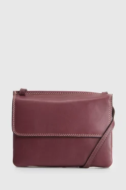 RFID Maya Leather Small Crossbody