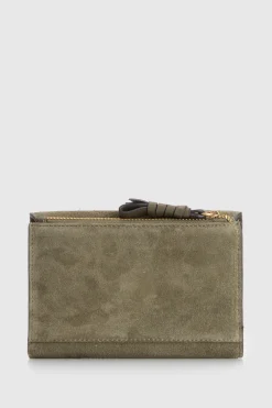 RFID Thea Suede Medium Wallet