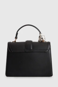 Scarf Top Handle Bag